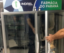 A Secretaria de Estado da Saúde (Sesa) adquiriu 31 novas câmaras de refrigeração para armazenamento de medicamentos entre 2 e 8°C do Componente Especializado da Assistência Farmacêutica (CEAF).  -  Curitiba, 14/07/2021  -  foto: SESA