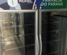 A Secretaria de Estado da Saúde (Sesa) adquiriu 31 novas câmaras de refrigeração para armazenamento de medicamentos entre 2 e 8°C do Componente Especializado da Assistência Farmacêutica (CEAF).  -  Curitiba, 14/07/2021  -  foto: SESA