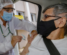 Com maioria do público imunizado, internação de idosos nas UTIs Covid cai para 27%
Foto: Gilson Abreu/AEN