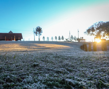 Paraná tem 16 cidades com temperaturas negativas; General Carneiro registrou -7,8ºC  Foto: Valdelino Pontes/AEN