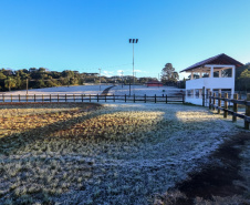 Paraná tem 16 cidades com temperaturas negativas; General Carneiro registrou -7,8ºC  Foto: Valdelino Pontes/AEN