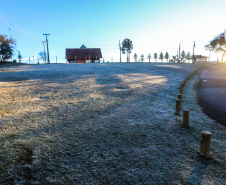 Paraná tem 16 cidades com temperaturas negativas; General Carneiro registrou -7,8ºC  Foto: Valdelino Pontes/AEN