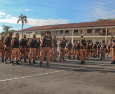 Mais policiamento ostensivo e preventivo nas ruas e maior sensação de segurança para a população são as principais mudanças após a regulamentação da Diária Especial por Atividade de Extrajornada Voluntária (DEAEV) para policiais e bombeiros militares. - Foto: PMPR