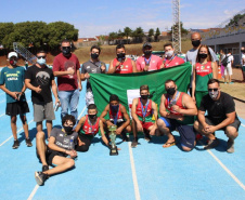 Futuro Olímpico de Atletismo - Campeonato Paranaense de Atletismo Sub 20, disputado em Cascavel, no dia 02/05/2021.  -  Foto: Equipe Atletismo   -  
