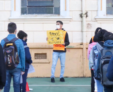 Mais de 500 escolas estaduais retomam aulas presenciais nesta quarta-feiraFoto: SEED