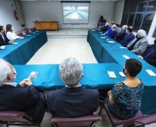 O governador em exercício Darci Piana, conheceu nesta quarta-feira (21), em Londrina, na Região Norte, as instalações da Fiação Bratac, um dos principais elos da cadeia no Estado, responsável pela produção do bicho-da-seda e do fio e também pela comercialização do produto final.  -  Londrina, 21/07/2021  -  Foto: José Fernando Ogura/AEN