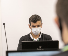 Com a promoção de workshops com prestadores de serviços portuários, equipe da Diretoria de Meio Ambiente da empresa pública visa aperfeiçoar os procedimentos para promover segurança ambiental, saúde e segurança no trabalho. -  Paranaguá, 22/07/2021  -  Foto: Claudio Neves/Portos do Paraná