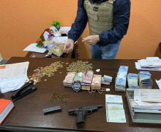 A Polícia Civil do Paraná (PCPR) prendeu três pessoas de uma mesma família de líderes religiosos envolvidos no aliciamento de crianças e adolescentes com intuito de submetê-las ao trabalho escravo. Ao menos cinco crianças foram vítimas dos indivíduos. A ação aconteceu nesta sexta-feira (23), em Maringá, no Norte do Estado. - Maringá, 23/07/2021  -  Foto: Polícia Civil do Paraná