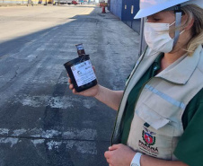 Porto de Paranaguá abre as portas para o combate à dengue
