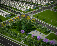 Residencial Bem Viver - Uvaranas  -  Ponta Grossa  - Foto: Imagens do projeto: Construtora Pacaembu