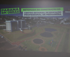 No aniversário de Medianeira, Estado anuncia retomada de obra do Centro de Educação Profissional
Foto: Ari Dias/AEN
