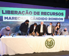 Darci Piana anuncia investimento de R$ 3,8 milhões em obras em Marechal Cândido RondonFoto: Ari Dias/AEN