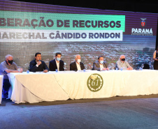 Darci Piana anuncia investimento de R$ 3,8 milhões em obras em Marechal Cândido RondonFoto: Ari Dias/AEN