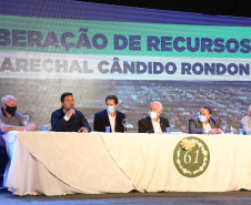 Darci Piana anuncia investimento de R$ 3,8 milhões em obras em Marechal Cândido RondonFoto: Ari Dias/AEN