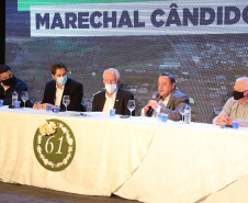 Darci Piana anuncia investimento de R$ 3,8 milhões em obras em Marechal Cândido RondonFoto: Ari Dias/AEN