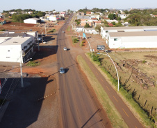 Liberação de recursos para a duplicação no prolongamento da Avenida Rio Grande do Sul, PR-495 em  Marechal Cândido RondonFoto: Ari Dias/AEN