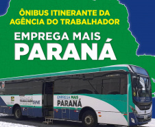O ônibus ?Emprega Mais Paraná? estará atendendo os moradores dos municípios de Campina Grande do Sul nesta quarta-feira, dia 28, e de São José dos Pinhais no sábado, dia 31. A iniciativa leva oportunidades de emprego para as pessoas dos municípios. -  Curitiba, 28/07/2021  -  Foto: SEJUF
