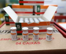 Estado começa a distribuir 85 mil vacinas contra a Covid-19 para primeira dose
Foto  Geraldo Bubniak/AEN