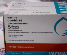 Estado começa a distribuir 85 mil vacinas contra a Covid-19 para primeira dose

Foto Gilson Abreu/AEN