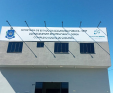 O Departamento Penitenciário do Paraná (Depen) inaugurou nesta quinta-feira (29), a nova estrutura que vai abrigar o Complexo Social de Cascavel, no Oeste do Paraná. Com 800 metros quadrados, o local vai unir em um mesmo espaço os serviços do Patronato Penitenciário e do Escritório Social, que oferecem apoio e ofertam projetos e ações de capacitação de egressos, monitorados e prestadores de serviço à comunidade.  -  Curitiba, 29/07/2021  -  Foto: DEPEN-PR