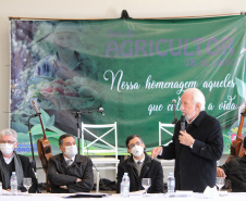 O vice-governador Darci Piana inaugurou nesta quinta-feira (29), em Corbélia, no Oeste do Paraná, uma Unidade Básica de Saúde (UBS) no bairro Santa Catarina e de uma quadra de esportes no Jardim Juliana.  -  Corbélia, 29/07/2021  -  Foto: Gisele Barão