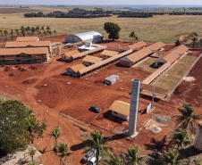 03/08/2021 Governador Carlos Massa Ratinho Junior vistoria as obras do Colégio Agricola do Noroeste, em Diamante do Norte  -  Foto: Gilson Abreu/AEN