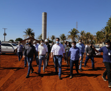 Governador Carlos Massa Ratinho Junior vistoria as obras do Colégio Agricola do Noroeste, em Diamante do Norte  - Diamante do Norte, 03/08/2021  -  Foto: Gilson Abreu/AEN