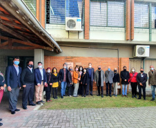 A Universidade Estadual do Paraná (Unespar) promoveu a inauguração da Sede Boqueirão, na zona sul de Curitiba. As novas instalações acadêmicas receberam investimento superior a R$ 218,7 mil, provenientes do Fundo Paraná, dotação governamental de apoio ao desenvolvimento científico e tecnológico, destinada ao financiamento de iniciativas institucionais. - Curitiba, 04/08/2021  -  Foto: SETI