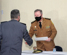 São José dos Pinhais, 03 de agosto de 2021. Solenidade de formatura do CAO-2021.