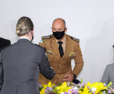 São José dos Pinhais, 03 de agosto de 2021. Solenidade de formatura do CAO-2021.