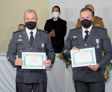 São José dos Pinhais, 03 de agosto de 2021. Solenidade de formatura do CAO-2021.