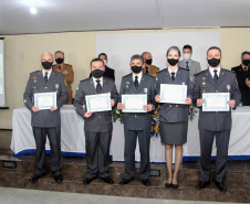 São José dos Pinhais, 03 de agosto de 2021. Solenidade de formatura do CAO-2021.