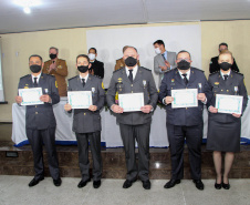 São José dos Pinhais, 03 de agosto de 2021. Solenidade de formatura do CAO-2021.
