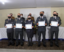 São José dos Pinhais, 03 de agosto de 2021. Solenidade de formatura do CAO-2021.