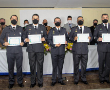 São José dos Pinhais, 03 de agosto de 2021. Solenidade de formatura do CAO-2021.