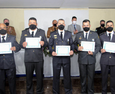 São José dos Pinhais, 03 de agosto de 2021. Solenidade de formatura do CAO-2021.