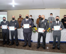 São José dos Pinhais, 03 de agosto de 2021. Solenidade de formatura do CAO-2021.
