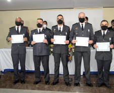 São José dos Pinhais, 03 de agosto de 2021. Solenidade de formatura do CAO-2021.