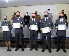 São José dos Pinhais, 03 de agosto de 2021. Solenidade de formatura do CAO-2021.