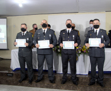 São José dos Pinhais, 03 de agosto de 2021. Solenidade de formatura do CAO-2021.