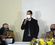 São José dos Pinhais, 03 de agosto de 2021. Solenidade de formatura do CAO-2021.