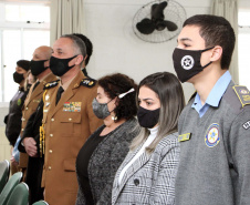 192 policiais militares concluem Curso de Sargentos 2021. Foto: PMPR