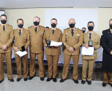 192 policiais militares concluem Curso de Sargentos 2021. Foto: PMPR