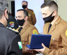 192 policiais militares concluem Curso de Sargentos 2021. Foto: PMPR