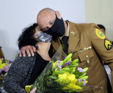 192 policiais militares concluem Curso de Sargentos 2021. Foto: PMPR
