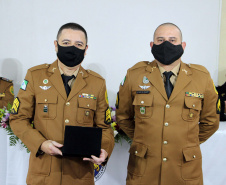 192 policiais militares concluem Curso de Sargentos 2021. Foto: PMPR