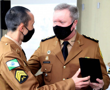 192 policiais militares concluem Curso de Sargentos 2021. Foto: PMPR