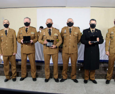 192 policiais militares concluem Curso de Sargentos 2021. Foto: PMPR
