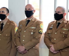 192 policiais militares concluem Curso de Sargentos 2021. Foto: PMPR