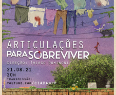 A Companhia de Teatro da Biblioteca Pública do Paraná preparou uma programação especial durante o mês de agosto para marcar o encerramento de mais uma temporada de trabalhos. As atividades incluem oficinas gratuitas e a apresentação de um espetáculo transmitido no YouTube. Criada em 2020, a Cia da BPP é a primeira companhia profissional e permanente de teatro mantida por uma biblioteca pública no Brasil.  -  Foto; BPP